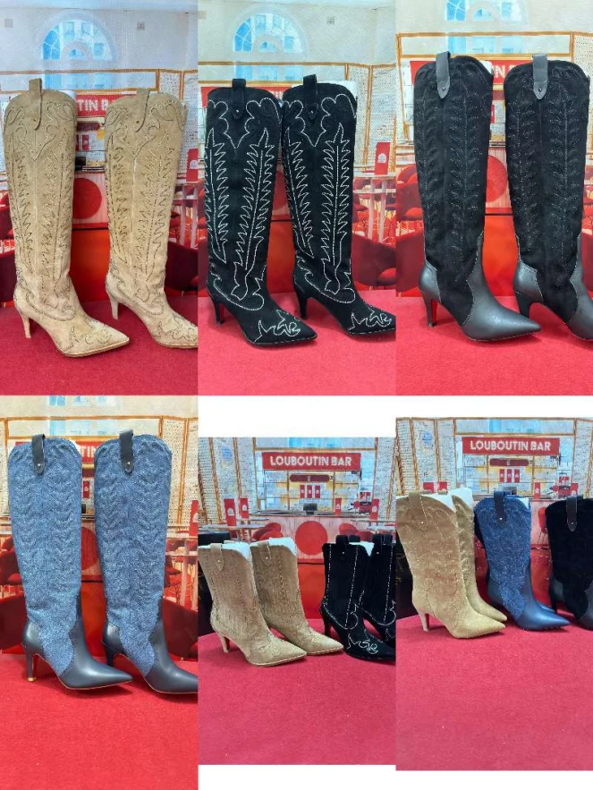 High Heel Cowgirl Boots