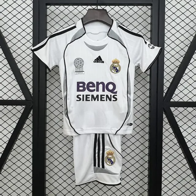 Spain-La Real White home retro kid kit