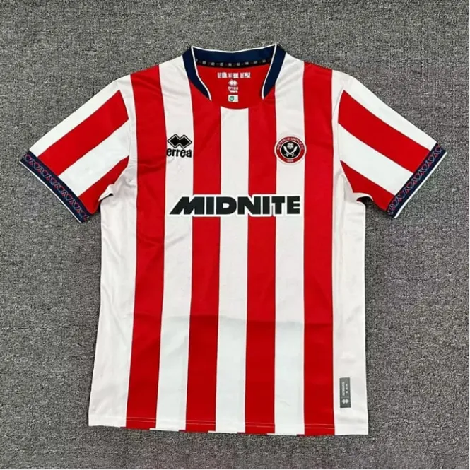 UK-Premier League Sheffield United F.C. Home Soccer jersey Summer Sportswear GS154