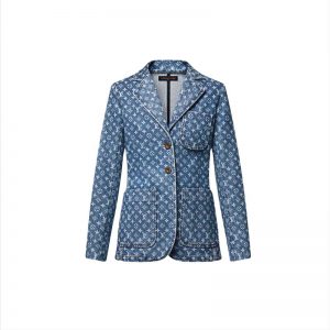 LV blue denim pocket jacket FZ24287