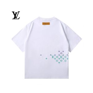 monogram printed short sleeve t shirt FZM242901