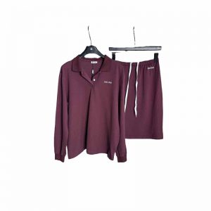autumn spring shirt skirt two-peices outfit FZ242907
