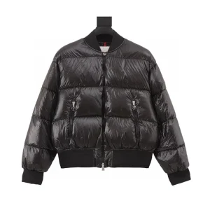 MONCLER Best Quality Early Fall Women's Down Jacket Quilted Softshell Fabric Pilot Jacket Design FZ133