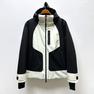 MONCLER Best quality Winter and fall color blocking hooded designer down jacket Imported nylon fabric FZ193