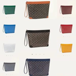 GoyardConti Goya Clutch bag High quality Floral embellishment 11 colors 32*22*6cm LB054