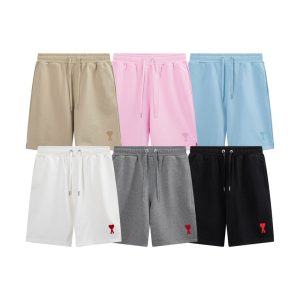 Ami Paris best quality Spring and summer new men's and women's casual shorts Fz207