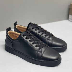 Christian Louboutin Men Office Shoes Women Moccasins Low Top Sneakers New Casual Outdoor Sports Hiking Trainers SH027