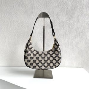 Celine high quality Embroidery Series Armpit bag 25x14x7cm LB124