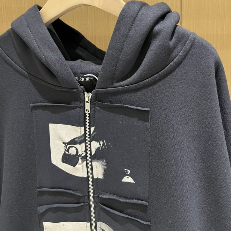 BALENCIAGA Best Quality Drop Shoulder Zipper Sweatshirt Hoodie-4