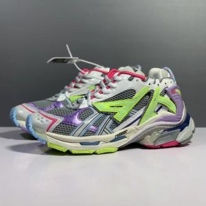 Balenciaga Mens mesh Runner Sneakers womens Platform Trainers SH075