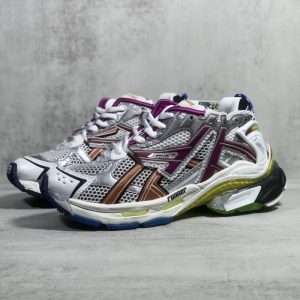 Balenciaga Mens mesh Runner Sneakers womens Platform Trainers SH076