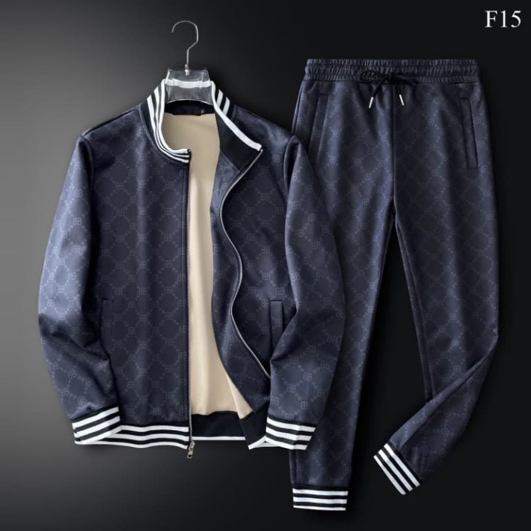 Burberry Full Zip Long tracksuits-5
