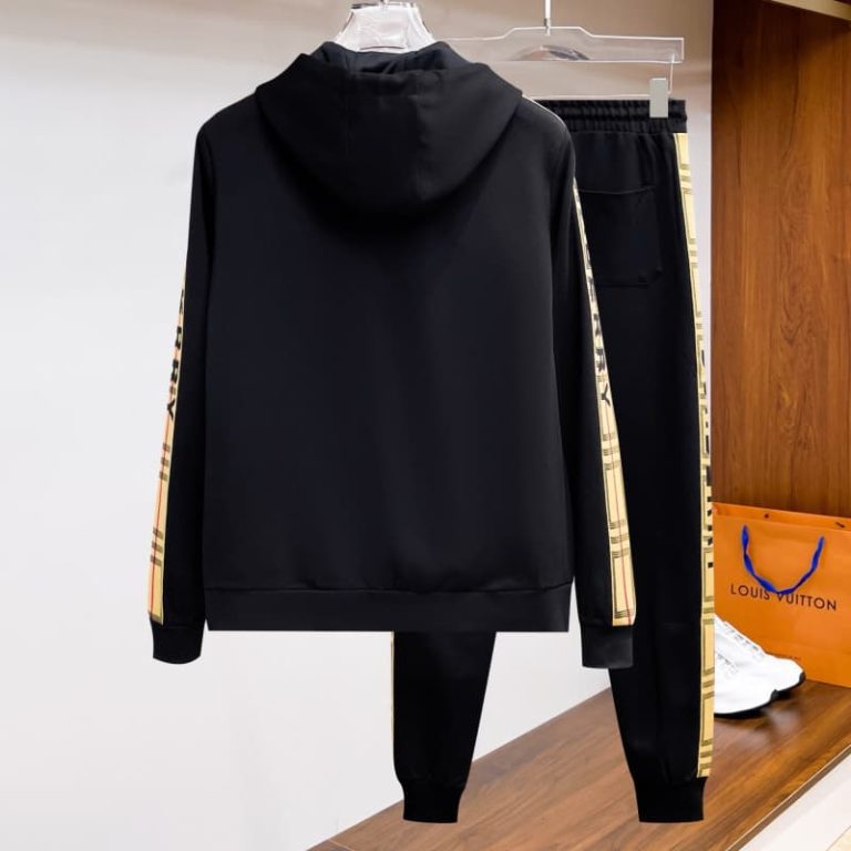 Burberry check Full Zip Long tracksuits-2