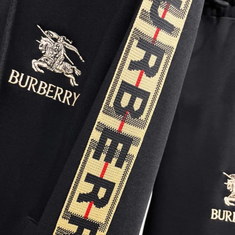 Burberry check Full Zip Long tracksuits-3