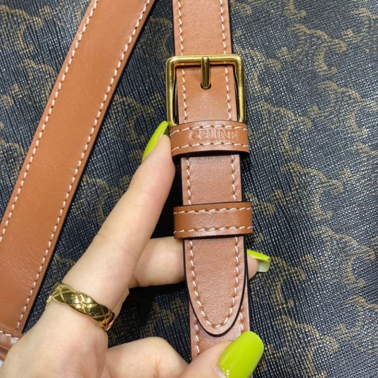 CELINE Bucket In Triomphe Canvas-6