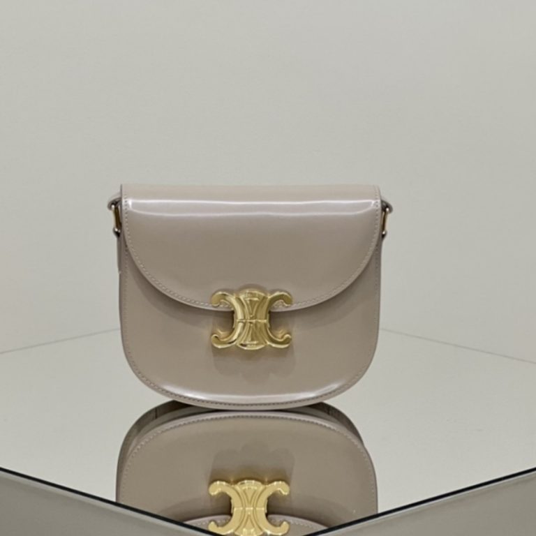 CELINE Teen Besace Triomphe Shoulder Bag-1