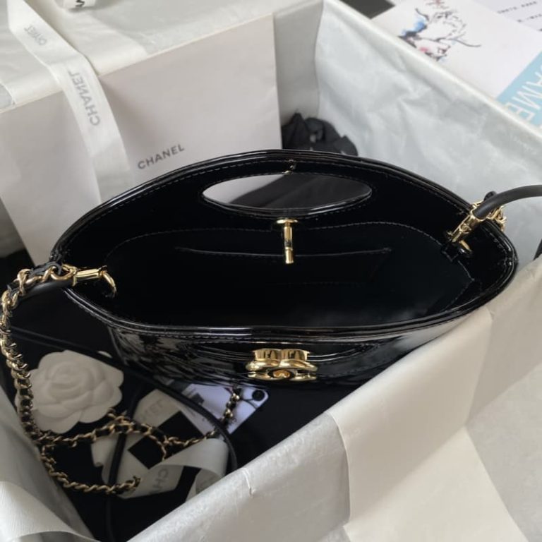 CHANEL women bag leather handbag wallet-8