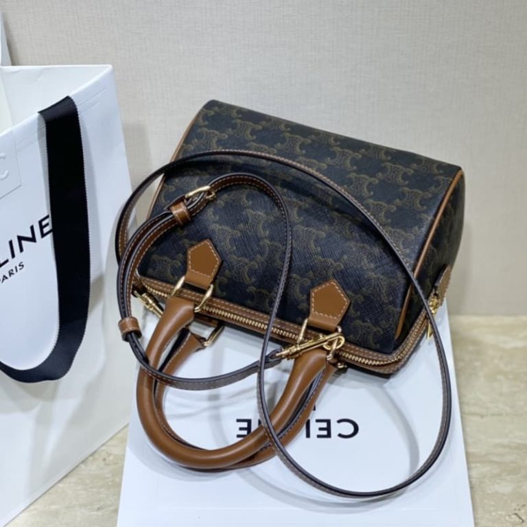Celine Triomphe Small Boston Bag-3