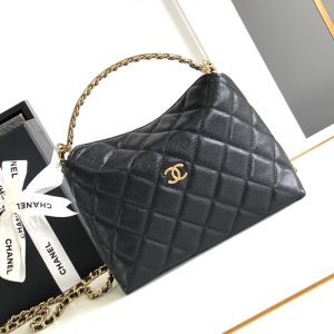 Chanel top quality 24A lychee cowhide handle bag 19x4x7cm LB237