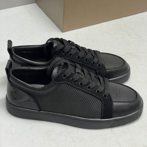 Christian Louboutin women Leather Sneakers men dress shoes SH108