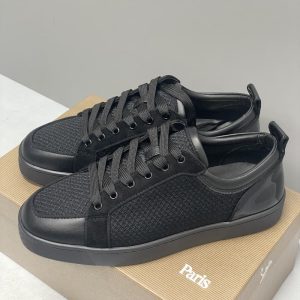 Christian Louboutin women Leather Sneakers men dress shoes SH101
