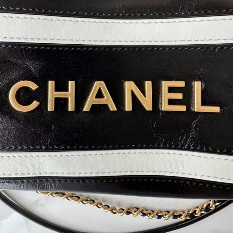 Classic shoulder leather shopping bag-6