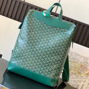 Goyard Best Quality Dogtooth Pattern Backpack Drawstring Handle Multiple Pockets Large Capacity 33x14x43cm LB182