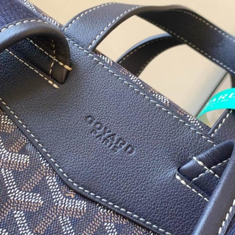 Goyard Best Quality Dogtooth Pattern Backpack Drawstring Handle Multiple Pockets Large Capacity 33x14x43cm LB182 (7)