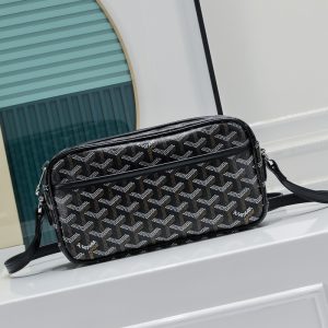 Goyard Best Quality Men Women Camera Bag Small Capacity Messenger Zipper 23x8x14cm LB175