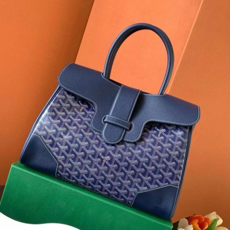 Goyard Best Quality Saigon Tote Bag Large Capacity Flap Office Bag 34x18x24cm LB172 (10)