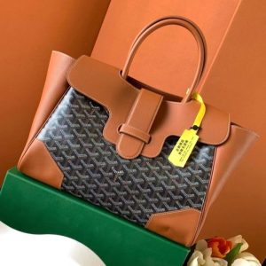 Goyard Best Quality Saigon Tote Bag Large Capacity Flap Office Bag 34x18x24cm LB172