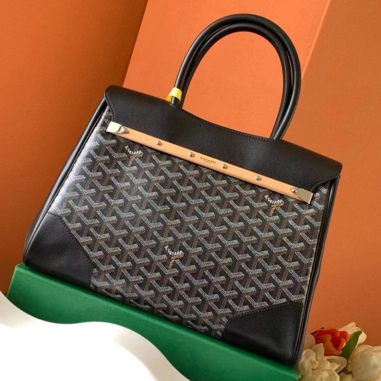 Goyard Best Quality Saigon Tote Bag Large Capacity Flap Office Bag 34x18x24cm LB172 (12)