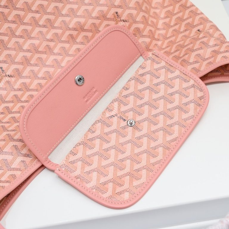 Goyard Best Quality Women Boheme HoBo Dog Tooth Shape Shoulder Bag Large Capacity Zipper Handbag 27x15x42cm LB176 (11)