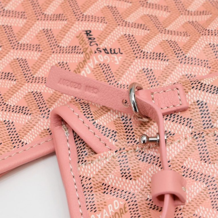 Goyard Best Quality Women Boheme HoBo Dog Tooth Shape Shoulder Bag Large Capacity Zipper Handbag 27x15x42cm LB176 (5)