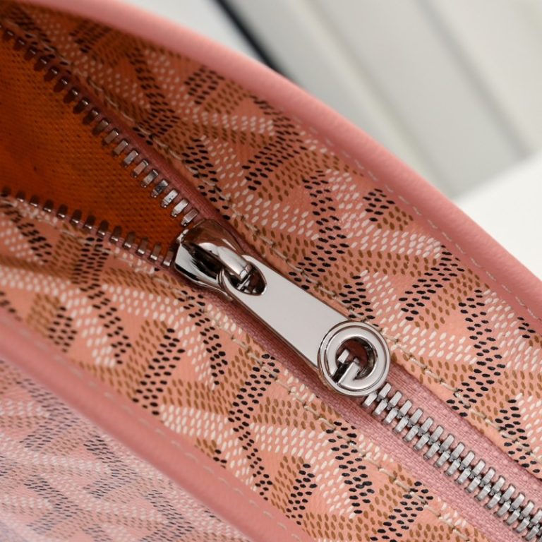 Goyard Best Quality Women Boheme HoBo Dog Tooth Shape Shoulder Bag Large Capacity Zipper Handbag 27x15x42cm LB176 (6)