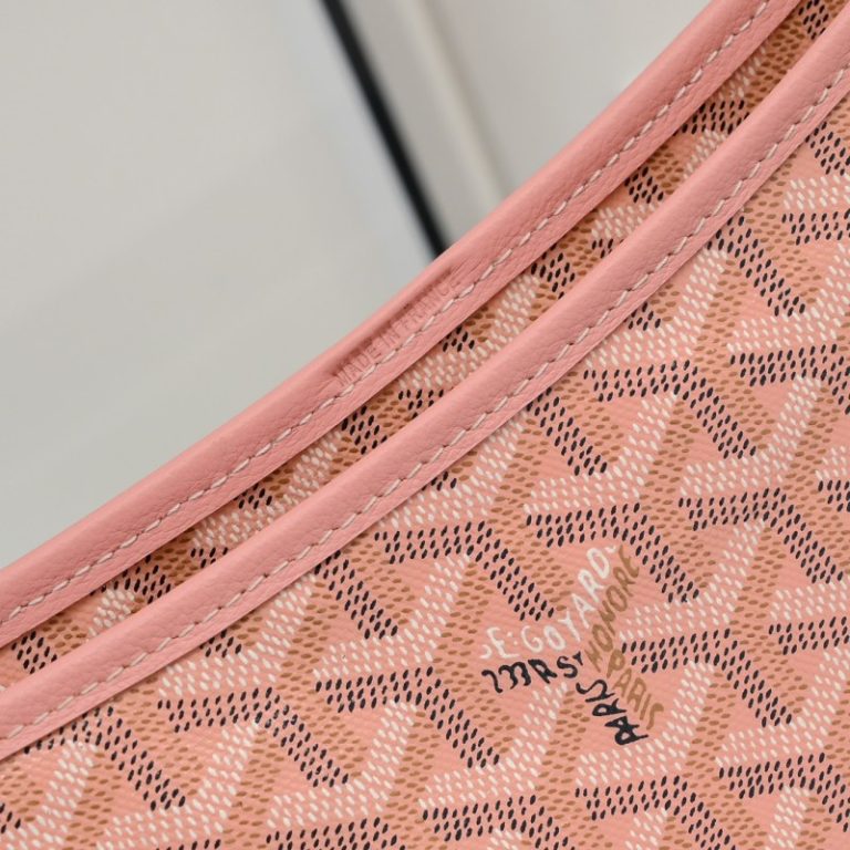 Goyard Best Quality Women Boheme HoBo Dog Tooth Shape Shoulder Bag Large Capacity Zipper Handbag 27x15x42cm LB176 (7)