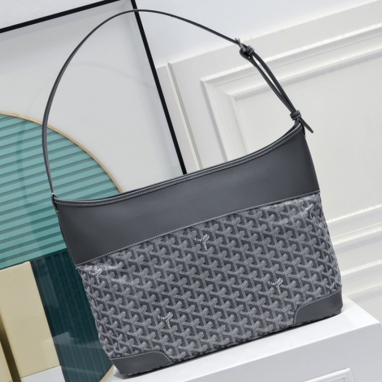 Goyard Best Quality Women Dogtooth Print Colorblock Tote Shoulder Bag Underarm Bag Large Capacity 40x28x35cm LB180 (6)