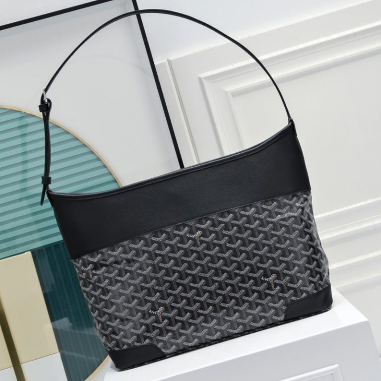 Goyard Best Quality Women Dogtooth Print Colorblock Tote Shoulder Bag Underarm Bag Large Capacity 40x28x35cm LB180 (9)
