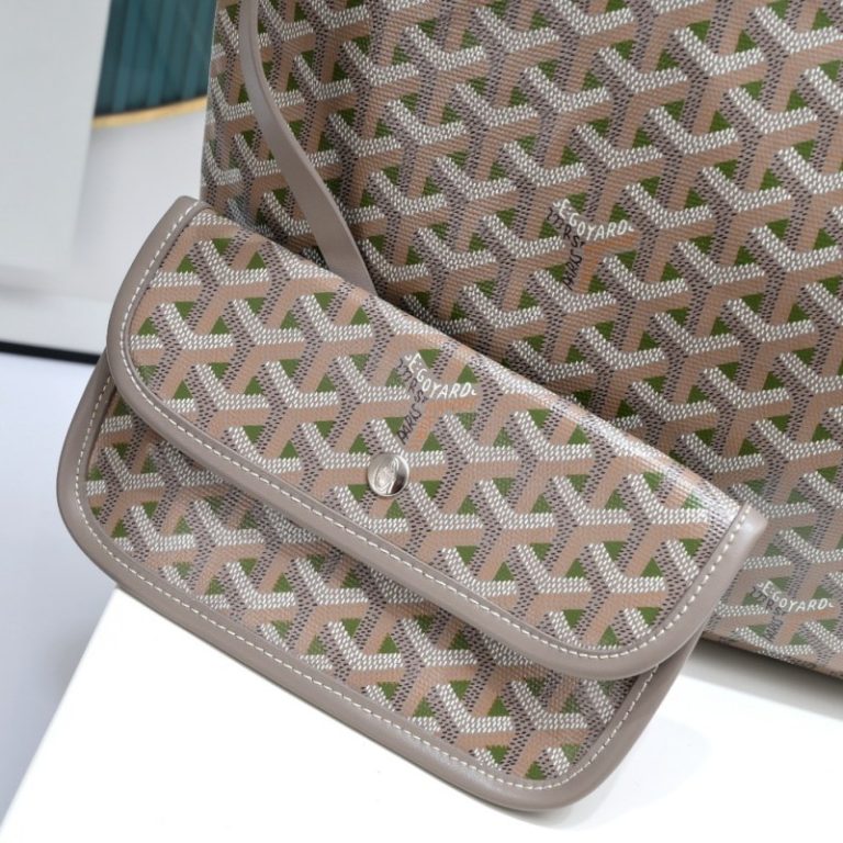 Goyard Best Quality Women Saint Louis Tote Bag Goyardine Canvas Large Capacity Open Pocket Diaper Bag 47cm55cm LB177 (2)