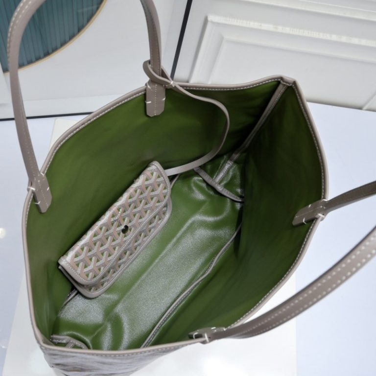Goyard Best Quality Women Saint Louis Tote Bag Goyardine Canvas Large Capacity Open Pocket Diaper Bag 47cm55cm LB177 (4)