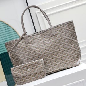 Goyard Best Quality Women Saint Louis Tote Bag Goyardine Canvas Large Capacity Open Pocket Diaper Bag 47cm/55cm LB177