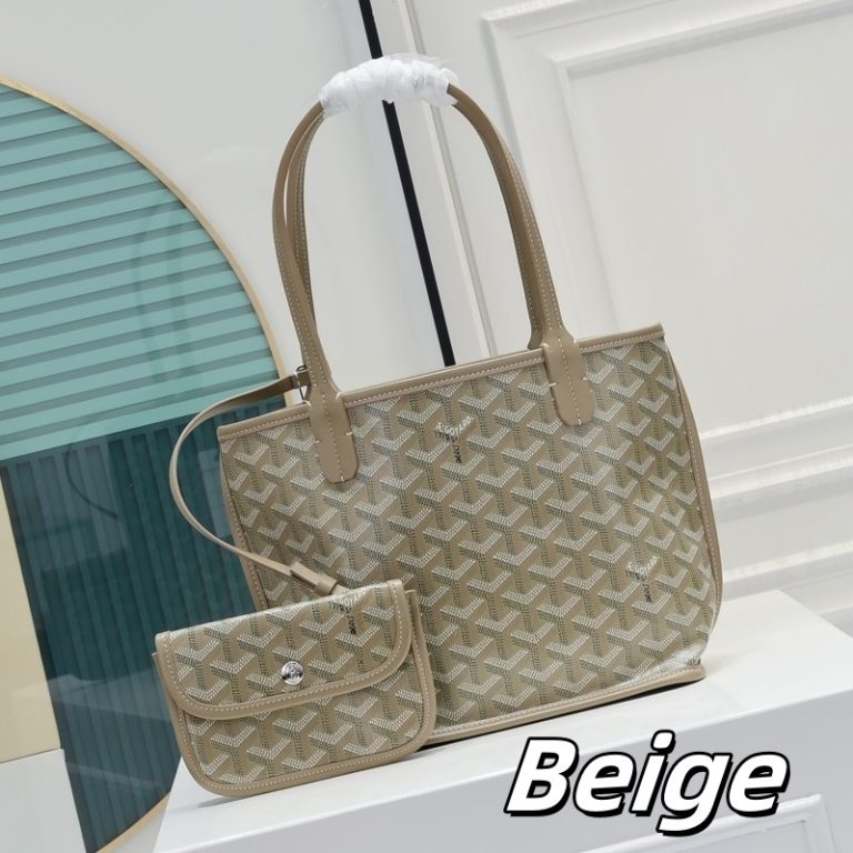 Goyard Best Quality Women Tote Handbag Double-sided Mini Shoulder Bag Dogtooth Pattern 30cm LB178 (15)