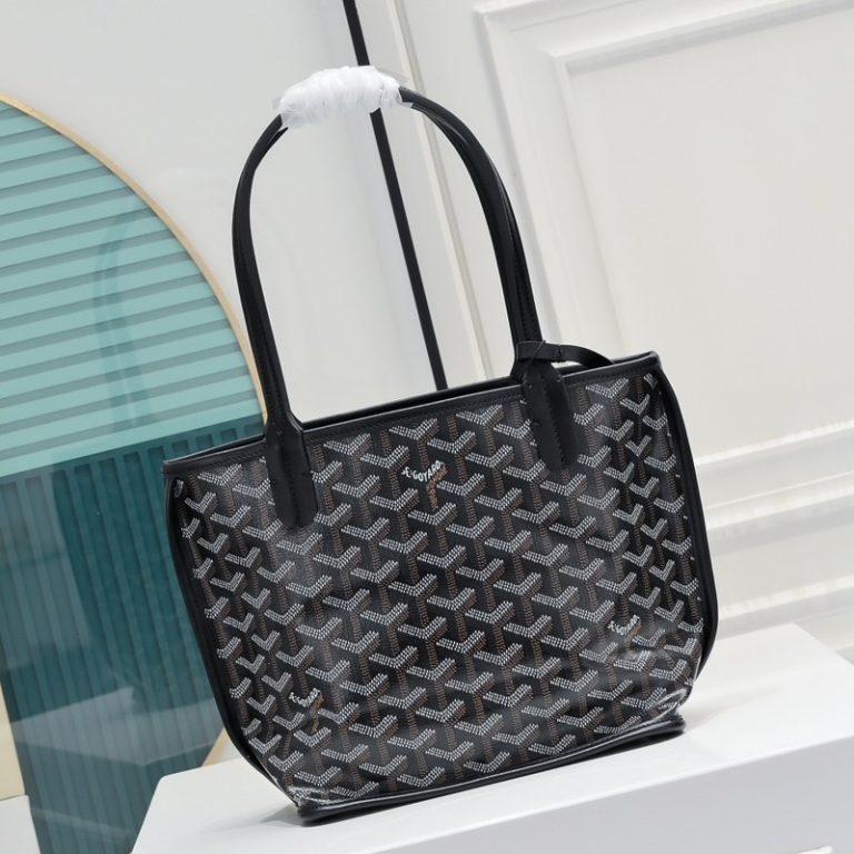 Goyard Best Quality Women Tote Handbag Double-sided Mini Shoulder Bag Dogtooth Pattern 30cm LB178 (16)