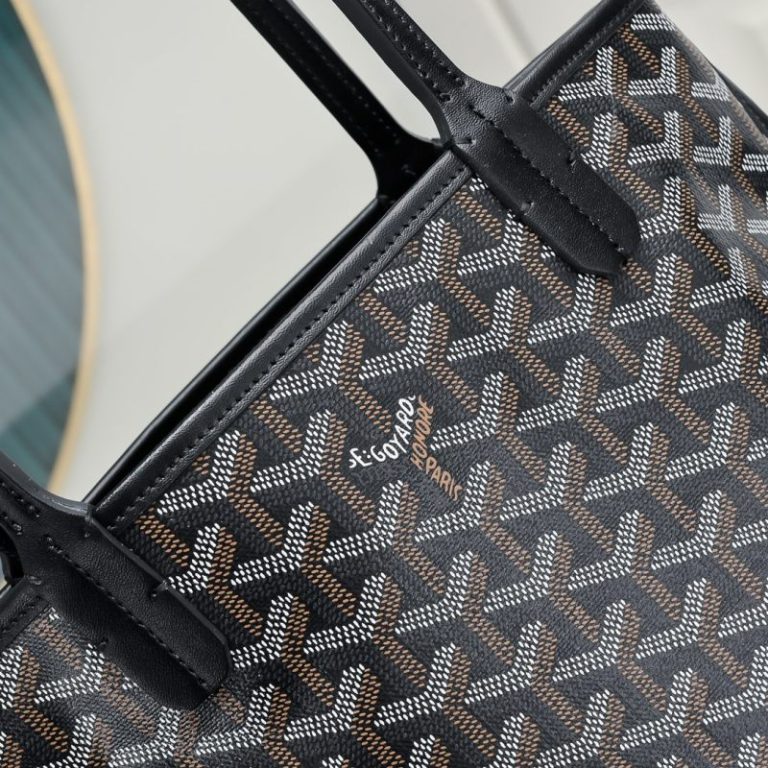 Goyard Best Quality Women Tote Handbag Double-sided Mini Shoulder Bag Dogtooth Pattern 30cm LB178 (17)