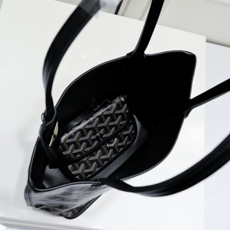 Goyard Best Quality Women Tote Handbag Double-sided Mini Shoulder Bag Dogtooth Pattern 30cm LB178 (4)