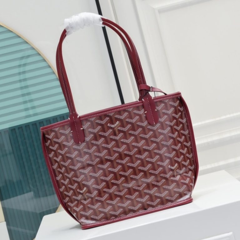 Goyard Best Quality Women Tote Handbag Double-sided Mini Shoulder Bag Dogtooth Pattern 30cm LB178 (5)