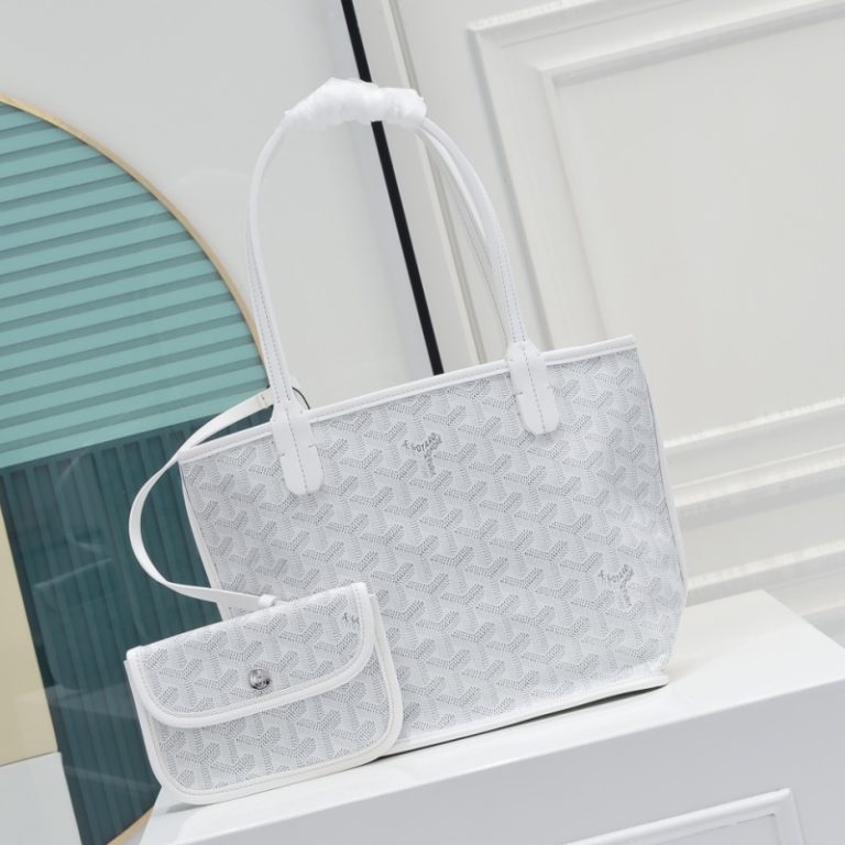 Goyard Best Quality Women Tote Handbag Double-sided Mini Shoulder Bag Dogtooth Pattern 30cm LB178 (9)