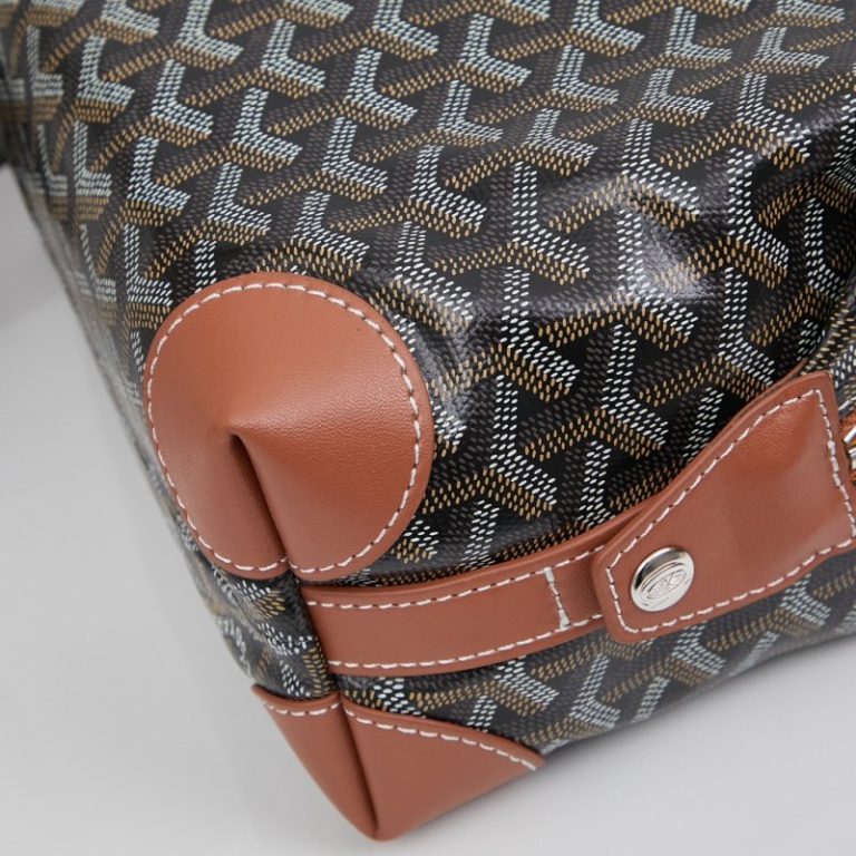 Goyard High Quality Women Cosmetic bag toiletry bag clutch bag Dogtooth Pattern 24x14x10cm LB184 (12)