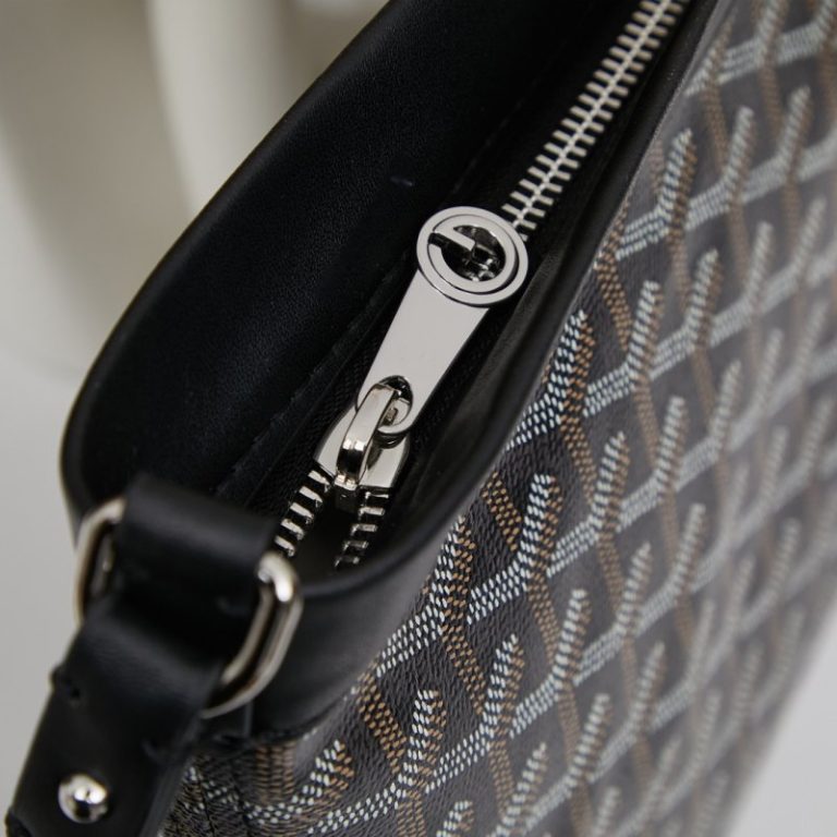 Goyard High Quality Women Man Clutch zipper small capacity Dogtooth Pattern 24x32x22cm LB185 (11)