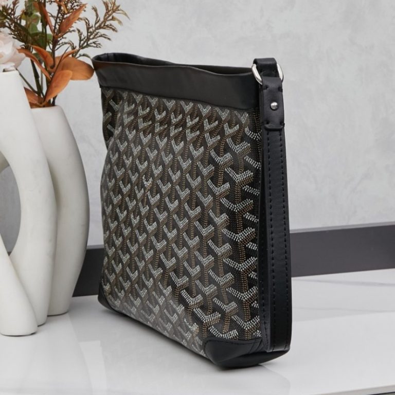 Goyard High Quality Women Man Clutch zipper small capacity Dogtooth Pattern 24x32x22cm LB185 (13)